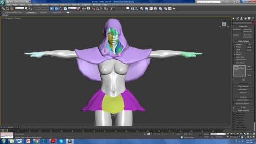 Working on a nude mod for Sheva Fairy Tale. 