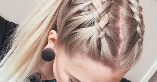 Ideas about Hairstyles: Bonus: You can pull some of these pretty and practical plaits together in less than five minutes! #Total Beauty #BRAIDS