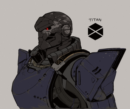 I’ve been playing this game recently…and my titan looks so cute so i drew him