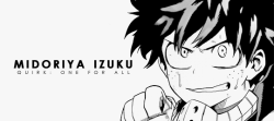 dicennio:    BOKU NO HERO ACADEMIA + BOYS (girls version)  