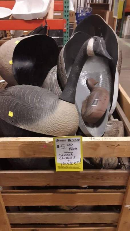 Box of friends at an Oregon ReStore