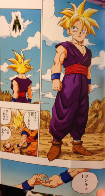 msdbzbabe:Japanese DBZ Color Manga pt. 4