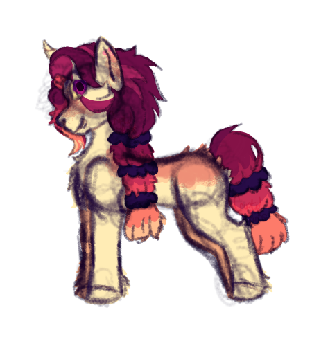 Finished Style Work On @welcometo-blackspace's Hooved Baby !!