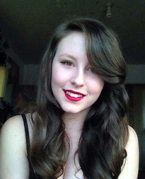 psychobillymassacre:  ghostly—girl:  As requested, my hair and makeup from my post