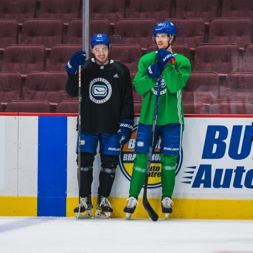 gabelandeskog: @Canucks: 43 & 40 this morning 