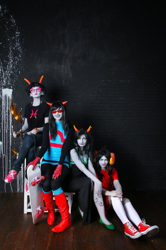  #cosplay#Homestuck #Миина Латула Поррим Дамара  #Cosband RED MILES #RedCrows Albums#minsk#Russia