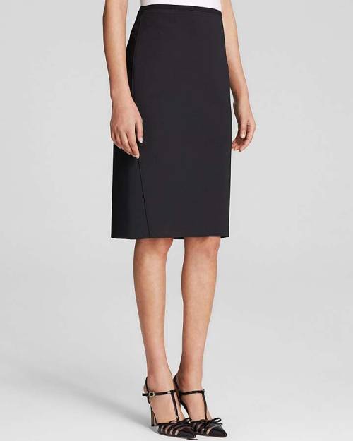 T Tahari Kristina Scuba Pencil Skirt