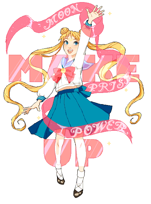 stareatnight:  finally finished with this usagi pixel 