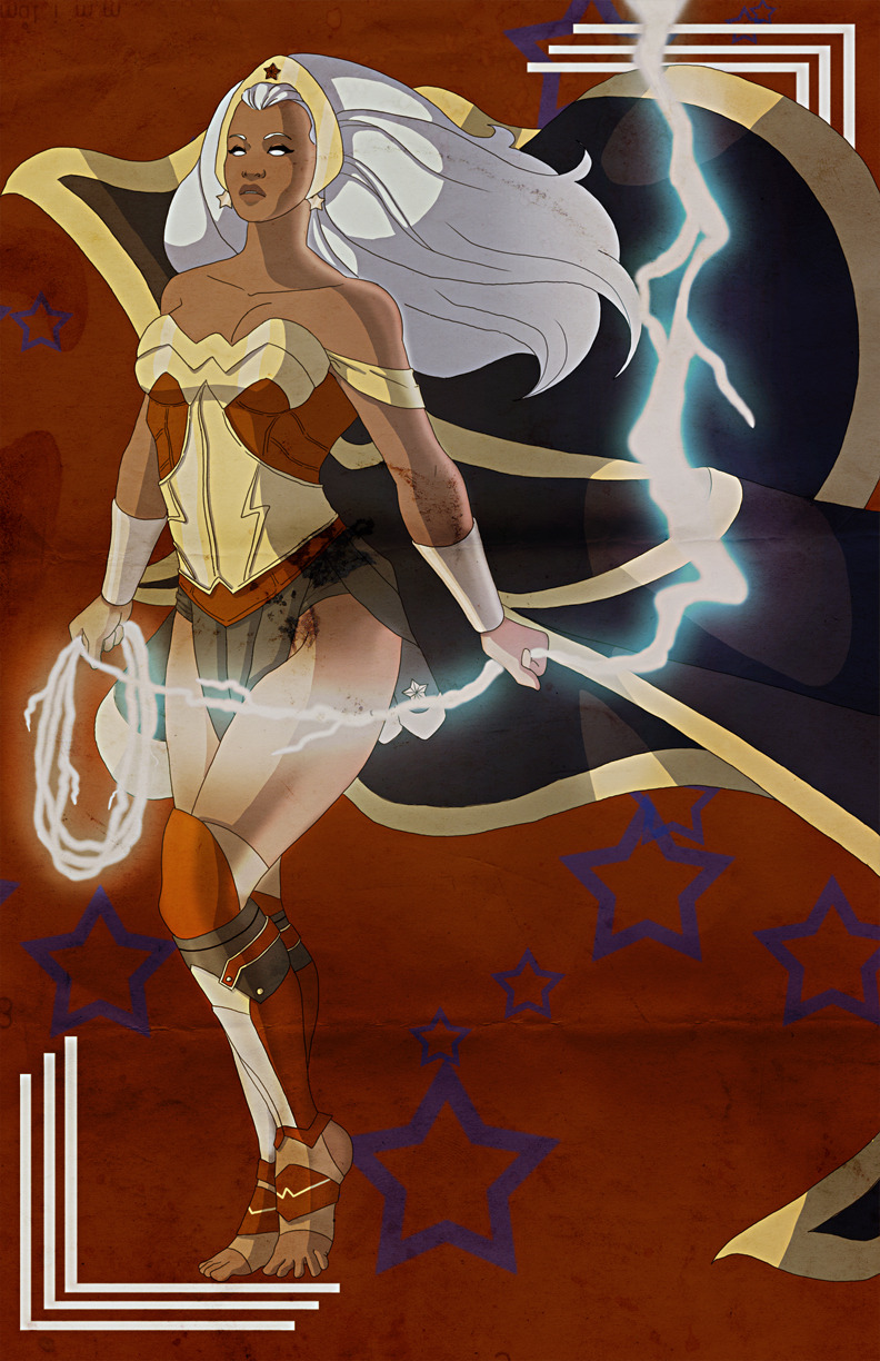 christiancgtomas:  dae-break:  superheroes-or-whatever:  Storm by ~avidcartoonfans