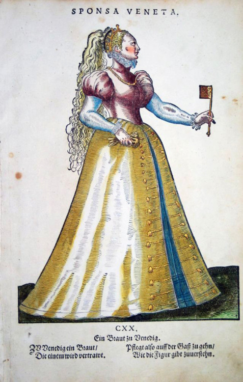 Italian Costumes by Hans Weigel, 1577Bologna;                             Parma and VeniceMilan and 