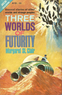 scificovers:  Ace Double M-105: Three Worlds