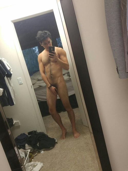 straightasianmen:  Here’s a little Christmas present for all of my amazing followers ;) Thomas, an Asian American with a decent hairy body and a dick to match ;) hope you guys love this present of mine ;) hahaha P.S. Don’t forget to share this blog