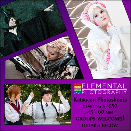 I’m back in the swing of things - sorta - and planning my schedule for Katsucon!Booking can be