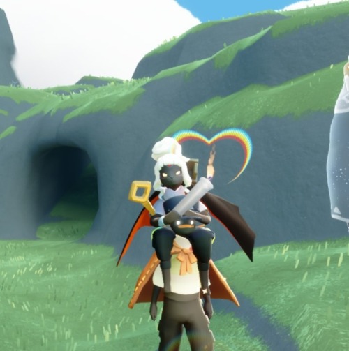 Just Me And @mhmmaybe Cosplaying As Guy And Honey In Sky