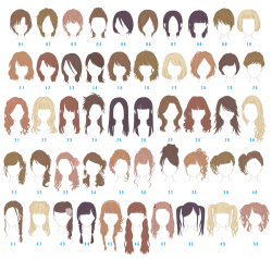 hinomaru721:  Which one is your hairstyle??