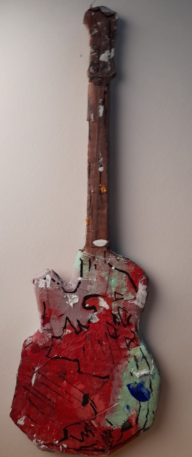 I Made Hobie's Guitar!! (Minus The Stickers Cus I Havnt Got Round To That Yet)