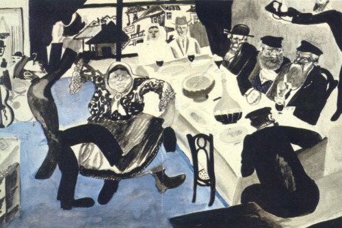 artimportant: Marc Chagall - Jewish Wedding, 1912
