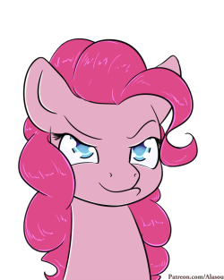 alasou:Pinkie pout Just need a smoke pipe drawn for patreon the 05-05-2016x3