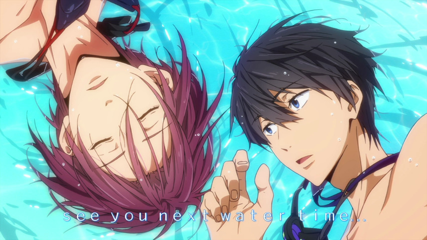 shut-up-takao:  Free! 1-8 ending cards 