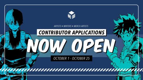 tddkproherozine:Contributor applications are now open! Do you want to be a part of IceBreaker? Then 