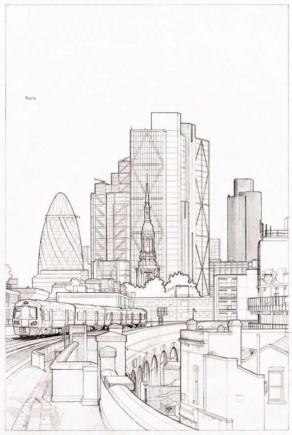 One single line drawing London city skyline Historical skyscraper and  landscape in world Best destination holiday vacation home wall decor  concept Continuous line draw design vector illustration 5218588 Vector Art  at Vecteezy