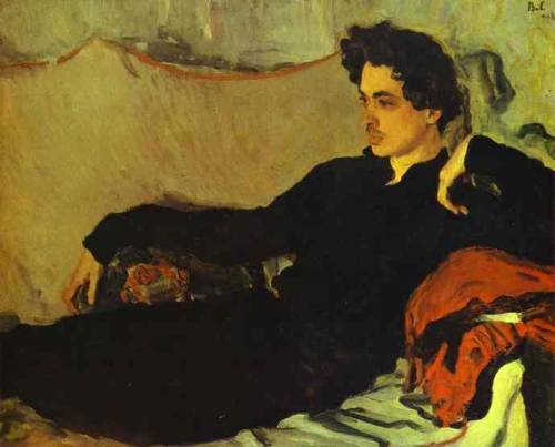 artist-serov: Portrait of Nikolay Pozniakov, 1908, Valentin Serov Medium: oil,canvashttps://www.wikiart.org/en/valentin-serov/portrait-of-nikolay-pozniakov-1908 