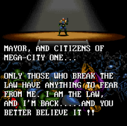 vgjunk:  Judge Dredd, SNES.