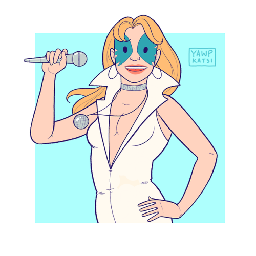 yawpkatsi:Alison Blaire/Dazzler commission for @skullpoolwriter COMMISSIONS | PATREON