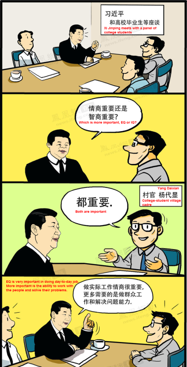 offbeatchina: Enjoy Chinese president Xi Jinping’s official cartoon series, as a continuing ef