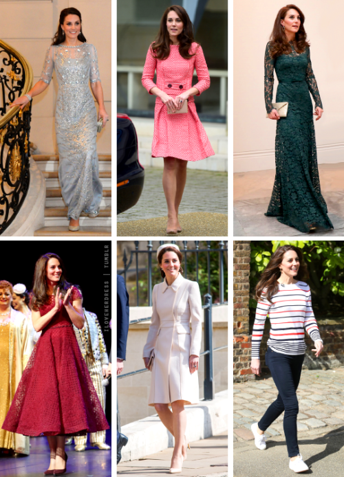 The best 30 looks of the Duchess of Cambridge in 2017. In my opinion… :) 