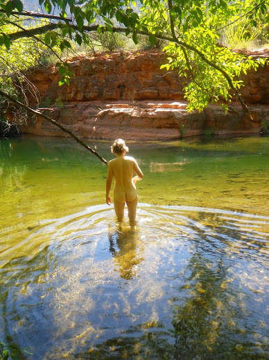 innaturenaturally: Sorry, but a team of wild horses couldn&rsquo;t prevent me from skinny-dipping in