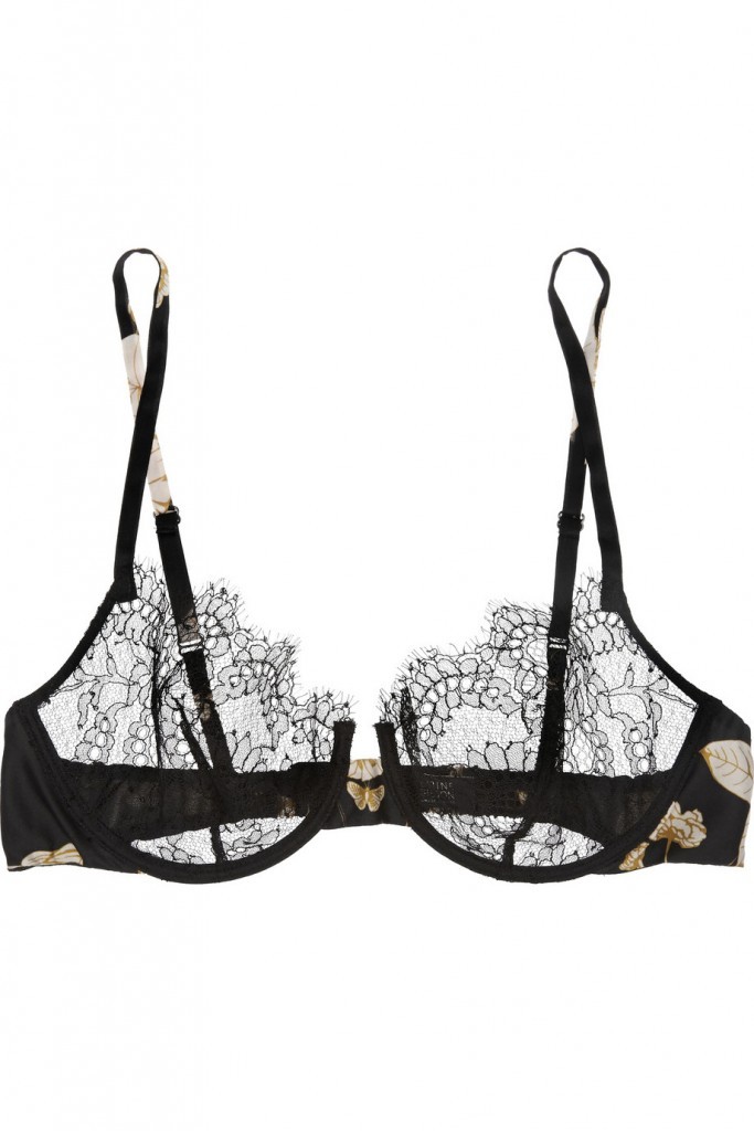 thelingerieaddict:  Lingerie Wishlist: Carine Gilson Printed Silk Satin &amp;