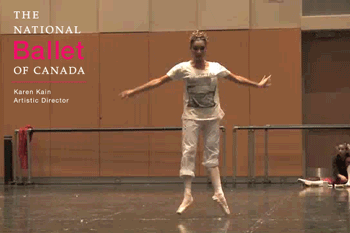 nationalballet:  Friday GIF: First Soloist Tina Pereira rehearsing for The Nutcracker.The Nutcracker is onstage now until January 3. Buy tickets here!