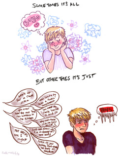 callmekitto:  a warm-up comic about my feelings re: boys I don’t hate boys it’s just complicated (to any boys who may be like “but but but not all boys are like that you are so mean and generalizing the&quot; shhhhhh shhhhhhh little flower shhhhh)