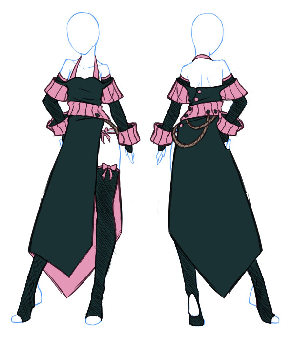 eelzart: eelzart:  Needed to redesign Zuzula’s cloths. In the near future, she’s