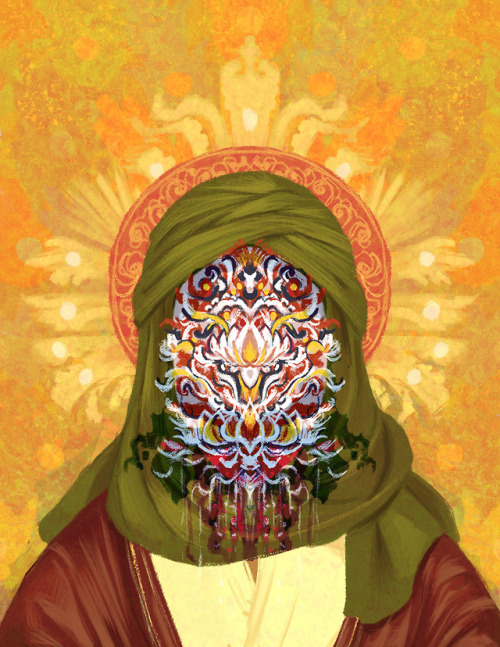 hiranyaksha: I’ve been working on a series of esoteric Shi’a Muslim portrait illustrations called “T
