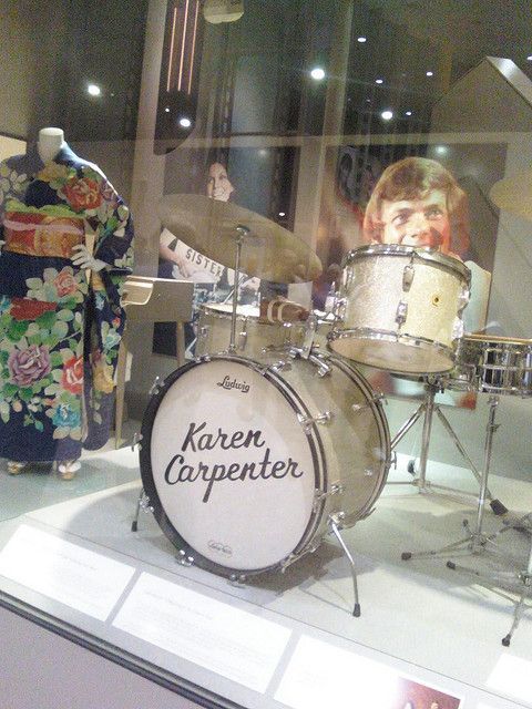 wtfdrums: Karen Carpenter’s drumkit 