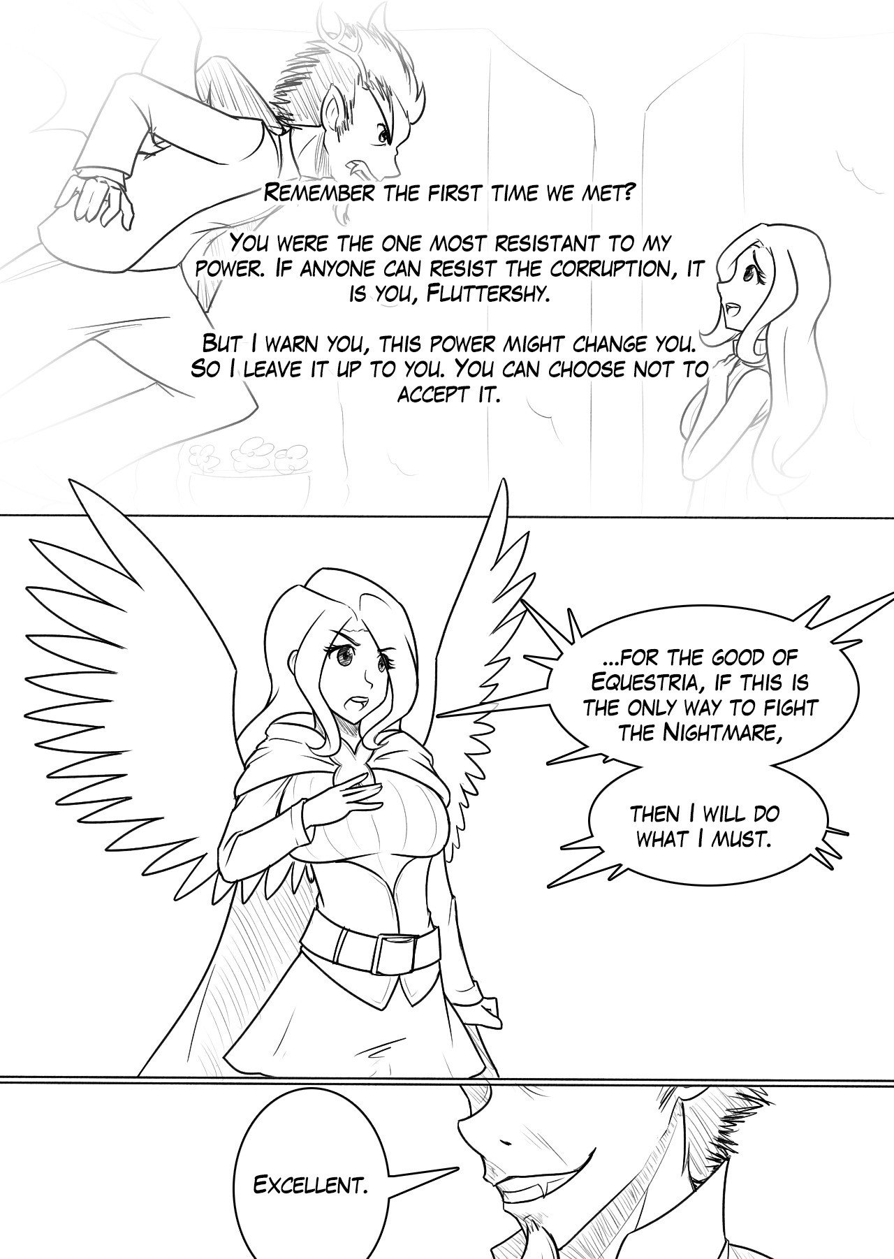 mlpnightmarewar:  What? A non-canon villain?  Another falls to the Nightmare Forces.