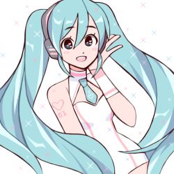 starrymarii:felt like drawing miku ✨