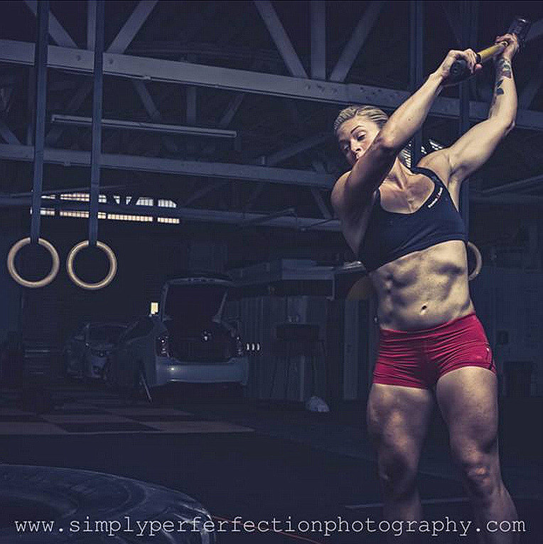 crossfitters:  Lindsey Valenzuela.