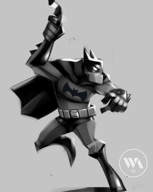 #batman meets #disneyinfinity style&hellip; With a little #weearts twist :). Something I&rsq