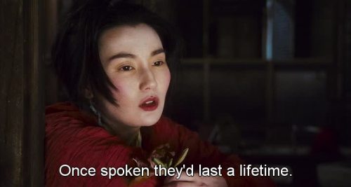 giovanegrigorij: MOVIE WISDOM maggie cheung | ashes of time | wong kar-wai | 1994