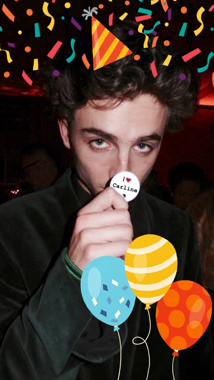 Timothée Chalamet — Happiest birthday to our angel, mom and boss,...