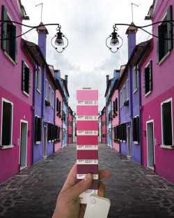 boredpanda:    Italian Graphic Designer Finds Pantone Colors In Natural Landscapes And Cities