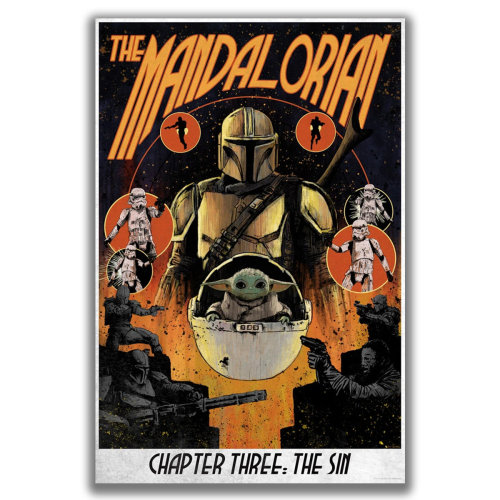 Star Wars: The Mandalorian (AP Edition) episode prints - signed and numbered w/ certificates of auth