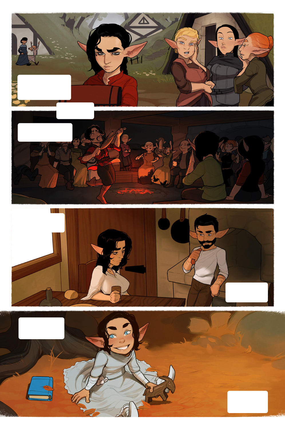 Aaand here are the colors! Are you guys sick of these long horizontal panels? Neither