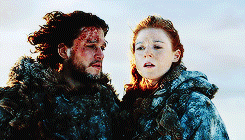 rubyredwisp:  The Night’s Watch don’t care if you live or die. Mance Rayder don’t care if I live or die. We’re just soldiers in their armies and there’s plenty more to carry on if we go down. It’s you and me that matters to me and you. Don’t
