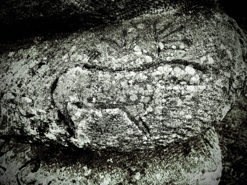 Prehistoric Rock Art Inspired Sculptures, Ilkley, 3.8.15.
