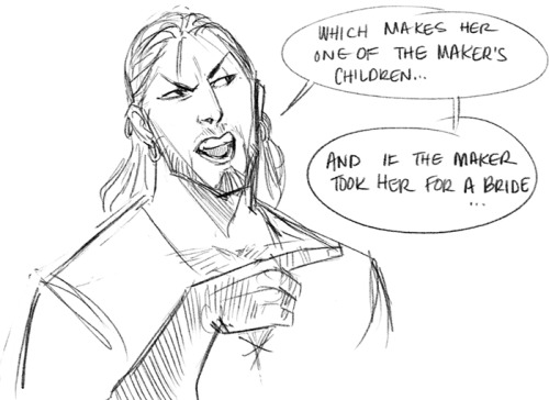 janearts:I’d like to hope that my Hawke was in some official capacity declared a heretic or a godles