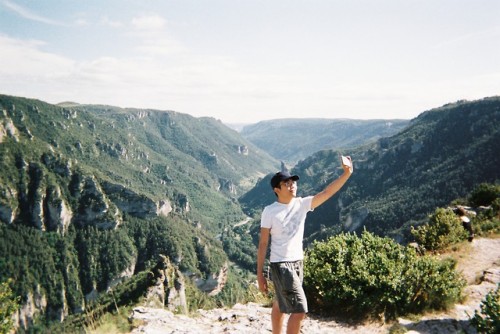 Selfie tourist [Le Point Sublime, France]